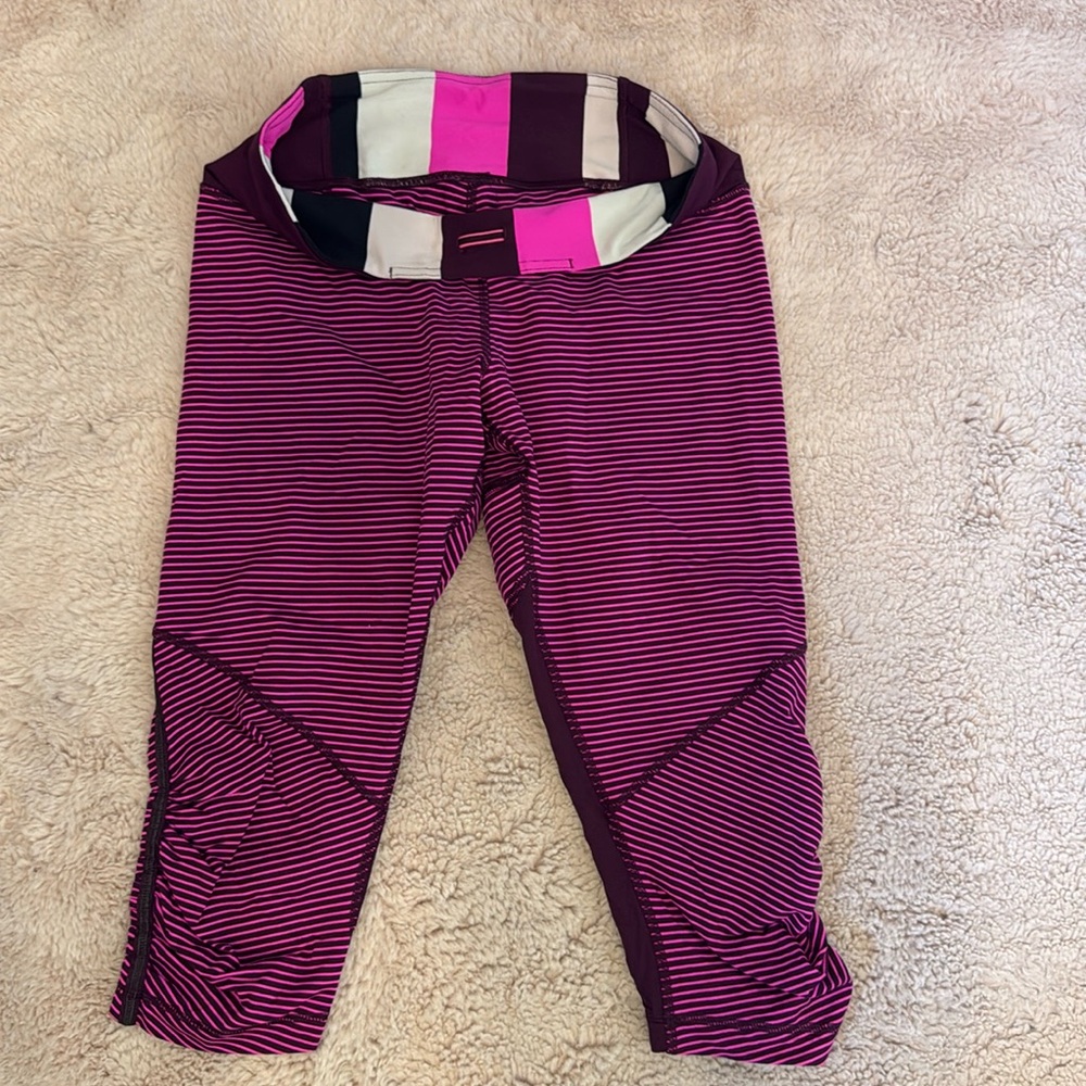 Lululemon Run For Your Life Crop pants women’s size medium